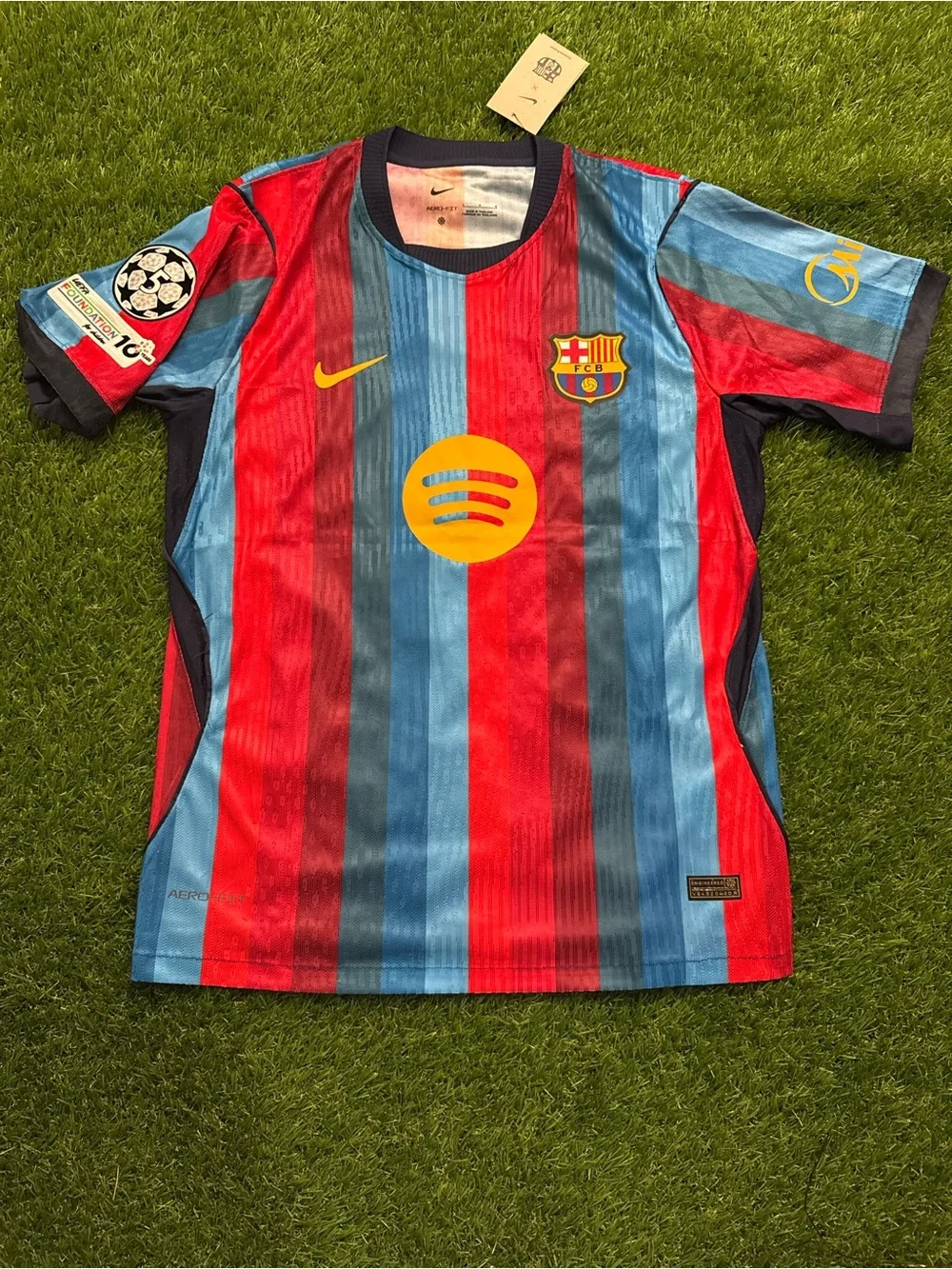 Nike FC Barcelona Home Champion League Jersey Raphinha #11 Size L